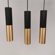 3 suspensions en forme de cylindre de Creativ Cables (Turin, Italie)