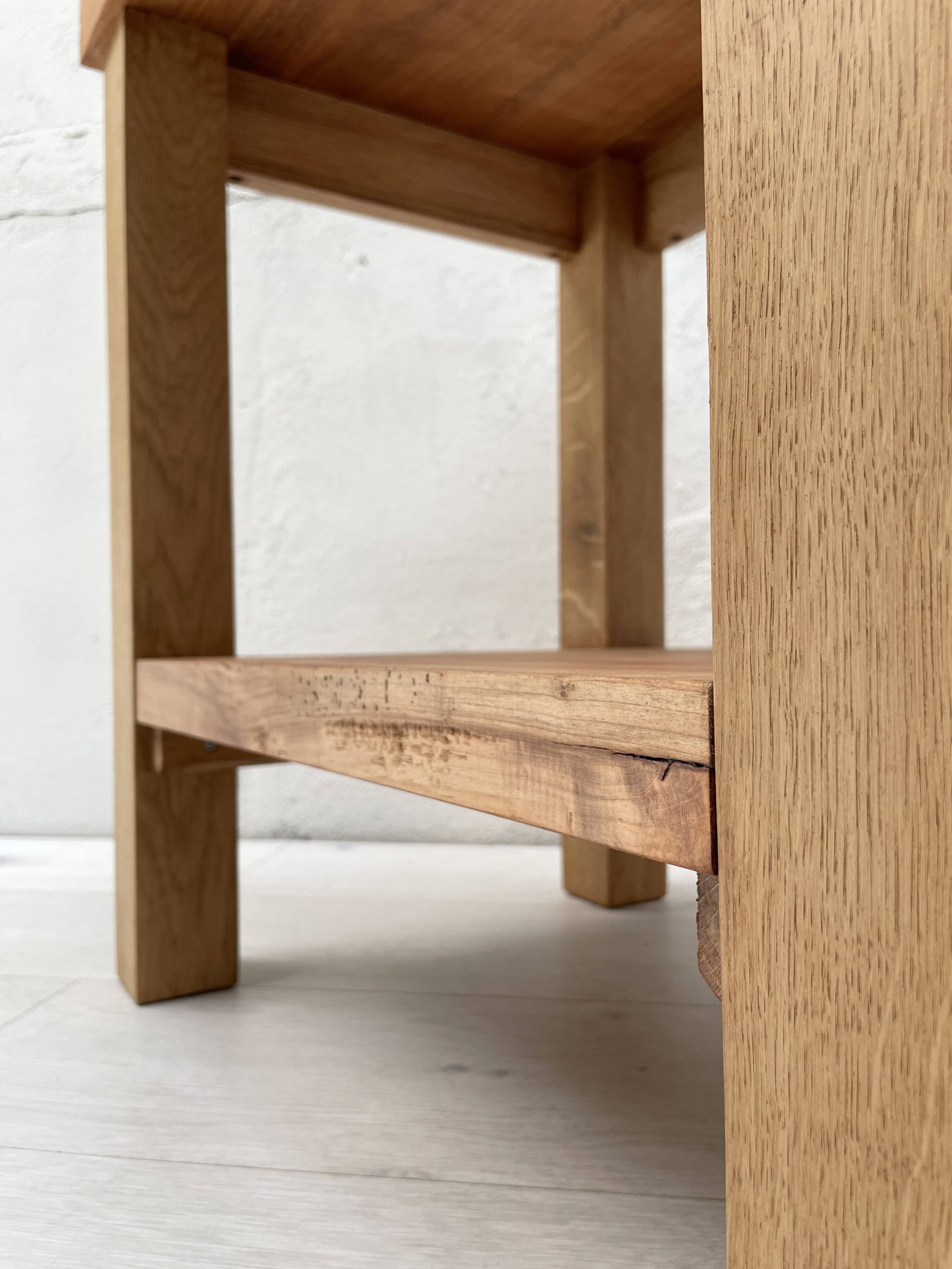 Solid wood workbench