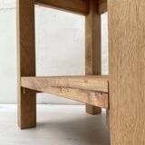 Solid wood workbench