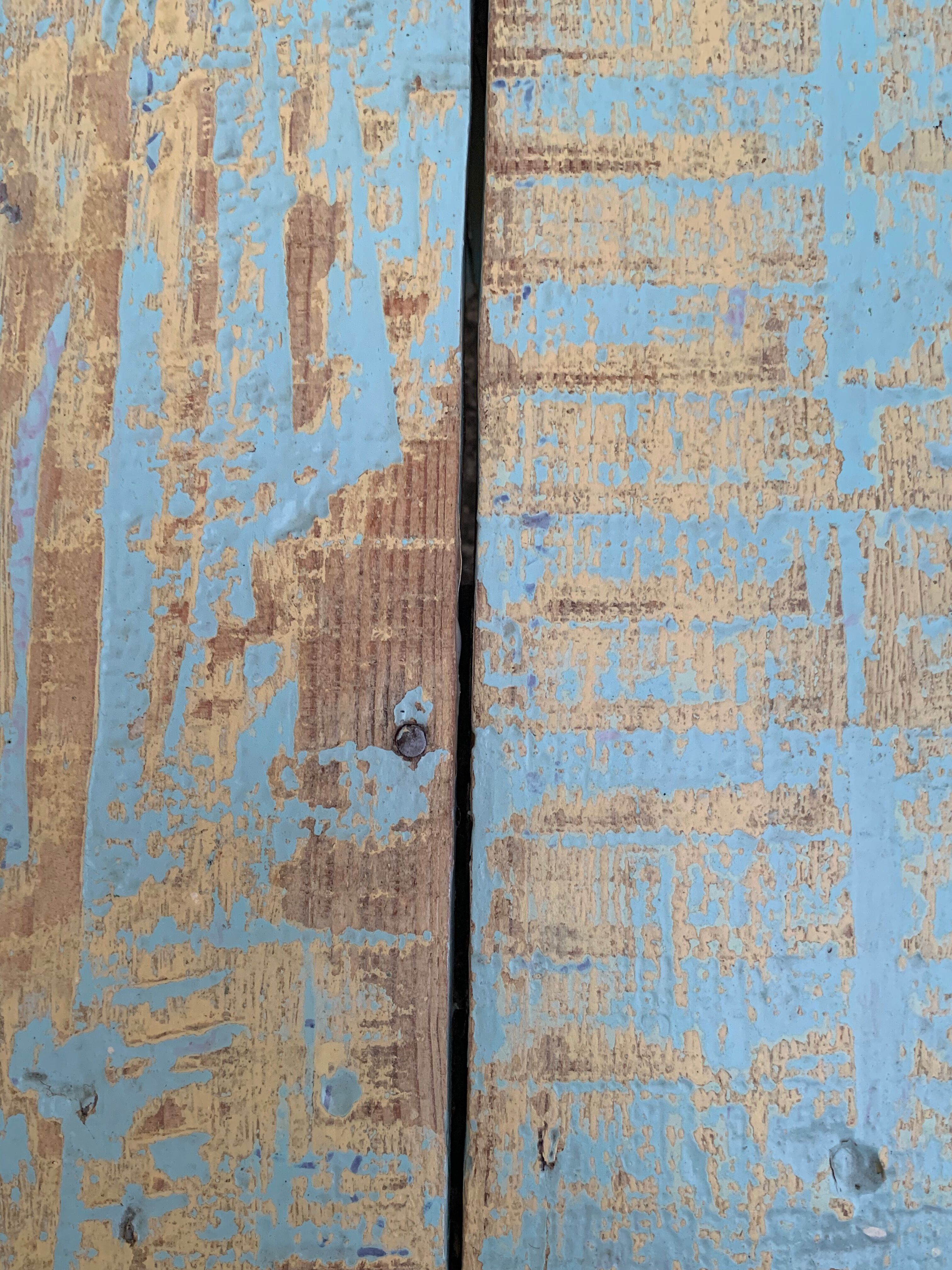 Vintage patina bench 1950