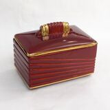 B. Letalle Art Deco Biscuit Box