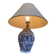 Vintage ceramic shell lamp signed Vallauris
