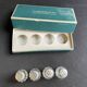 Cardheilhac box of Christofle salt and pepper shakers – 950/1000 silver
