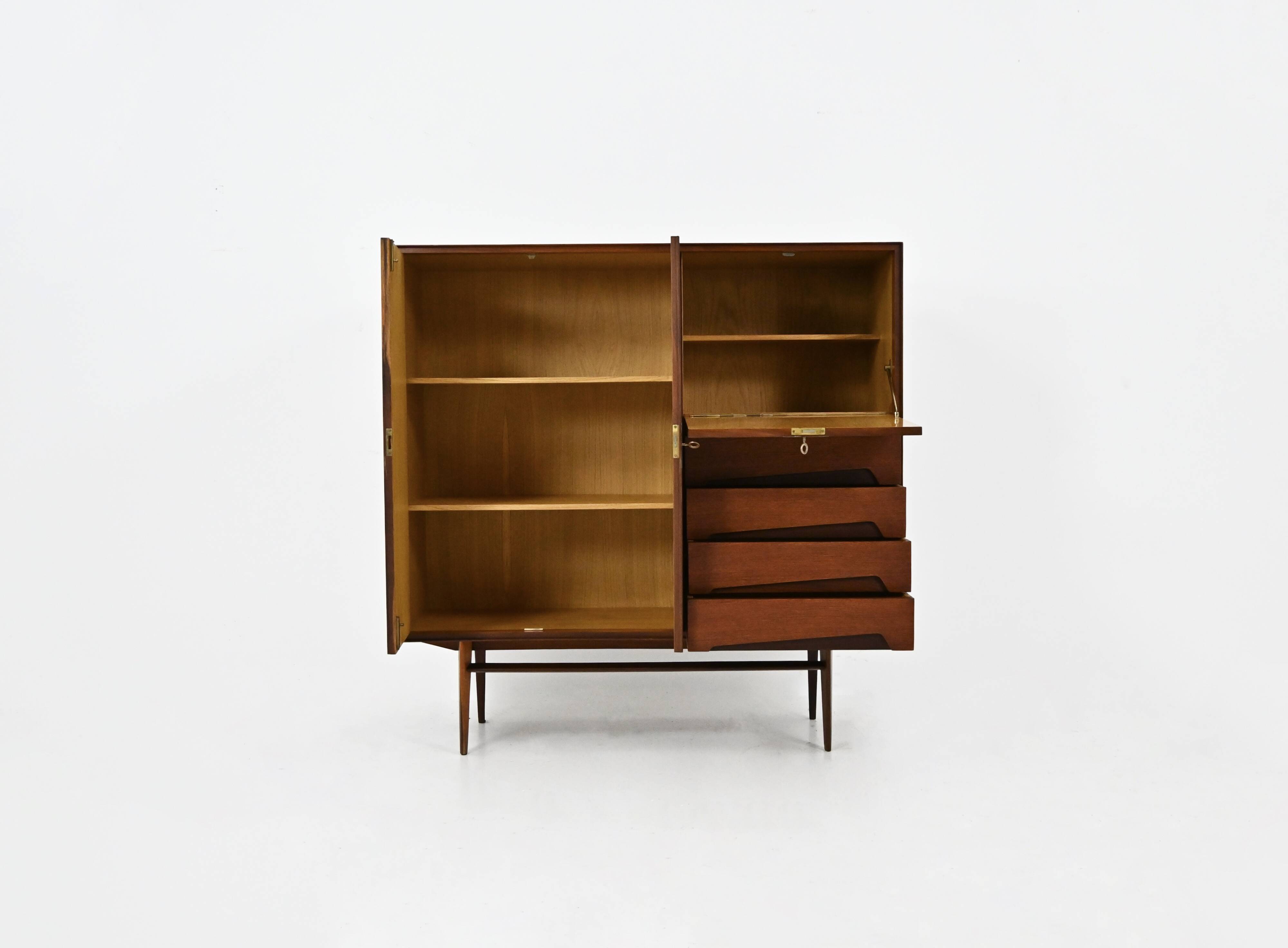 High buffet by Edmondo Palutari for Dassi Mobili Moderni, 1960s