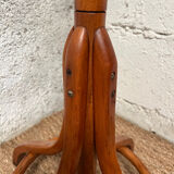 Vintage wooden parrot coat rack