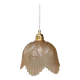 Vintage pink frosted glass lampshade pendant light
