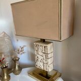 Lamp Pharaoh Hollywood Regency 70s
