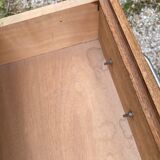 Vintage chest of drawers compass feet