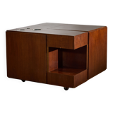 Italian Coffee Table with Built-in Bar, 1960s