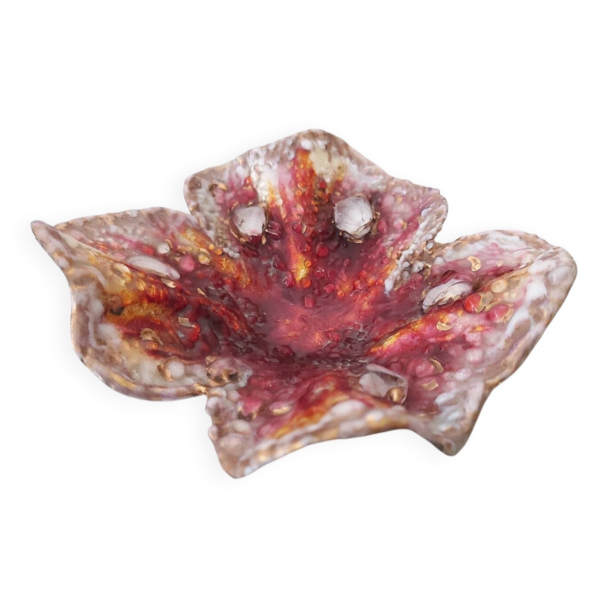 Limoges enameled pocket emptier