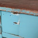 Small old wooden table
