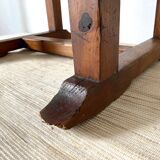 Slatted wooden chair, minimalist