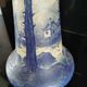 Vase en pâte de verre devez