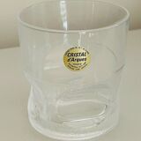 Verres cristal d’arques vintage