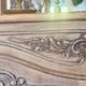 Antique grand buffet in solid oak – Louis XV style – Bleached wood –