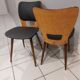 Pair of Bistrot Baumann chairs for Max bill vintage 1960