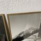 Photographies anciennes lac et montagne