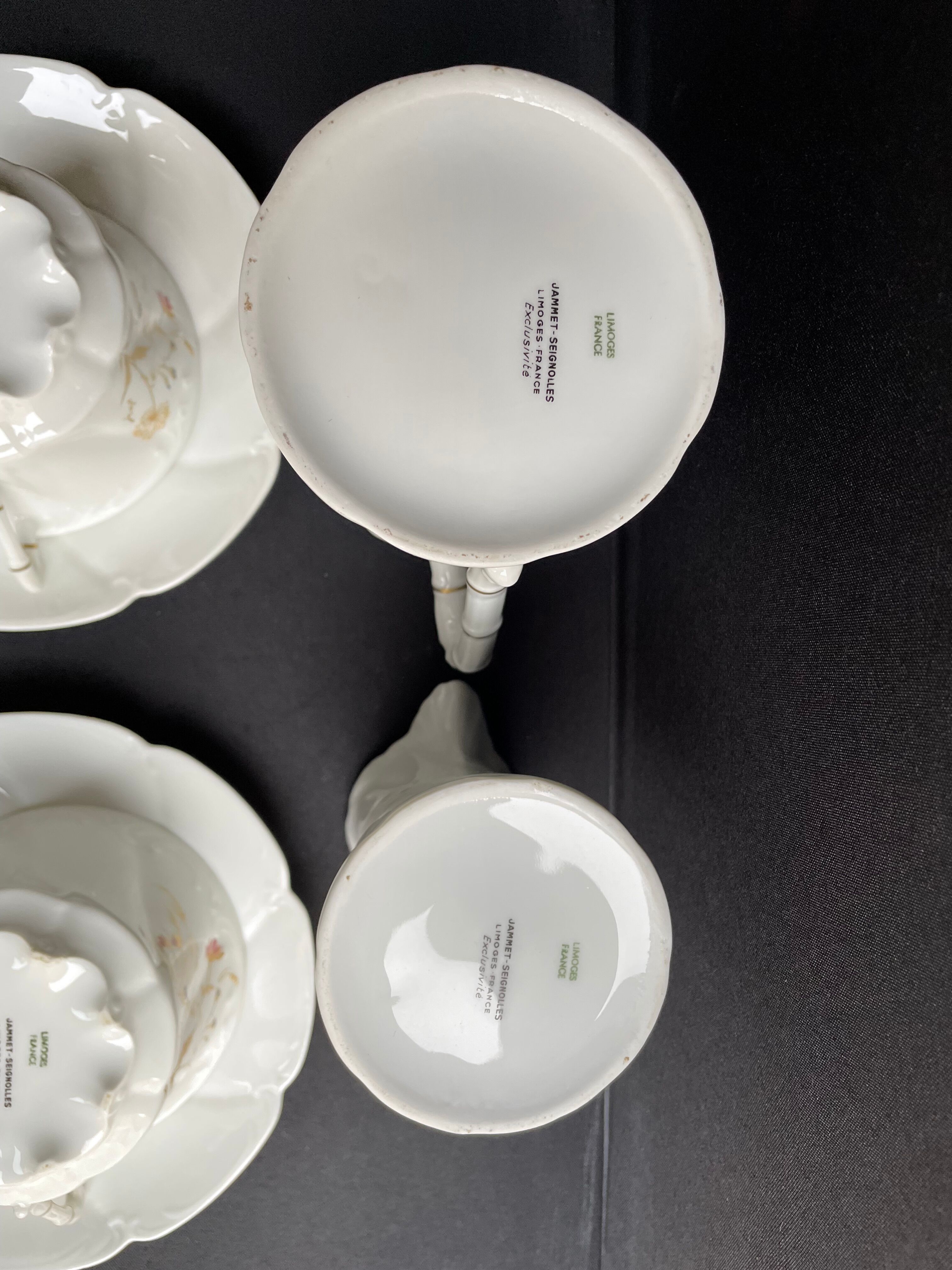 Exclusivity Jammet-Seignolles signed Josl - Limoges - Lunch service for 2 people