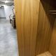 Scandinavian 3-door wardrobe in blond teak