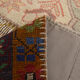 Tapis patchwork 5x8 rouge classic tapis teppich, 242x168cm