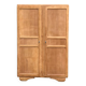 Parisian art deco wardrobe solid raw wood wardrobe