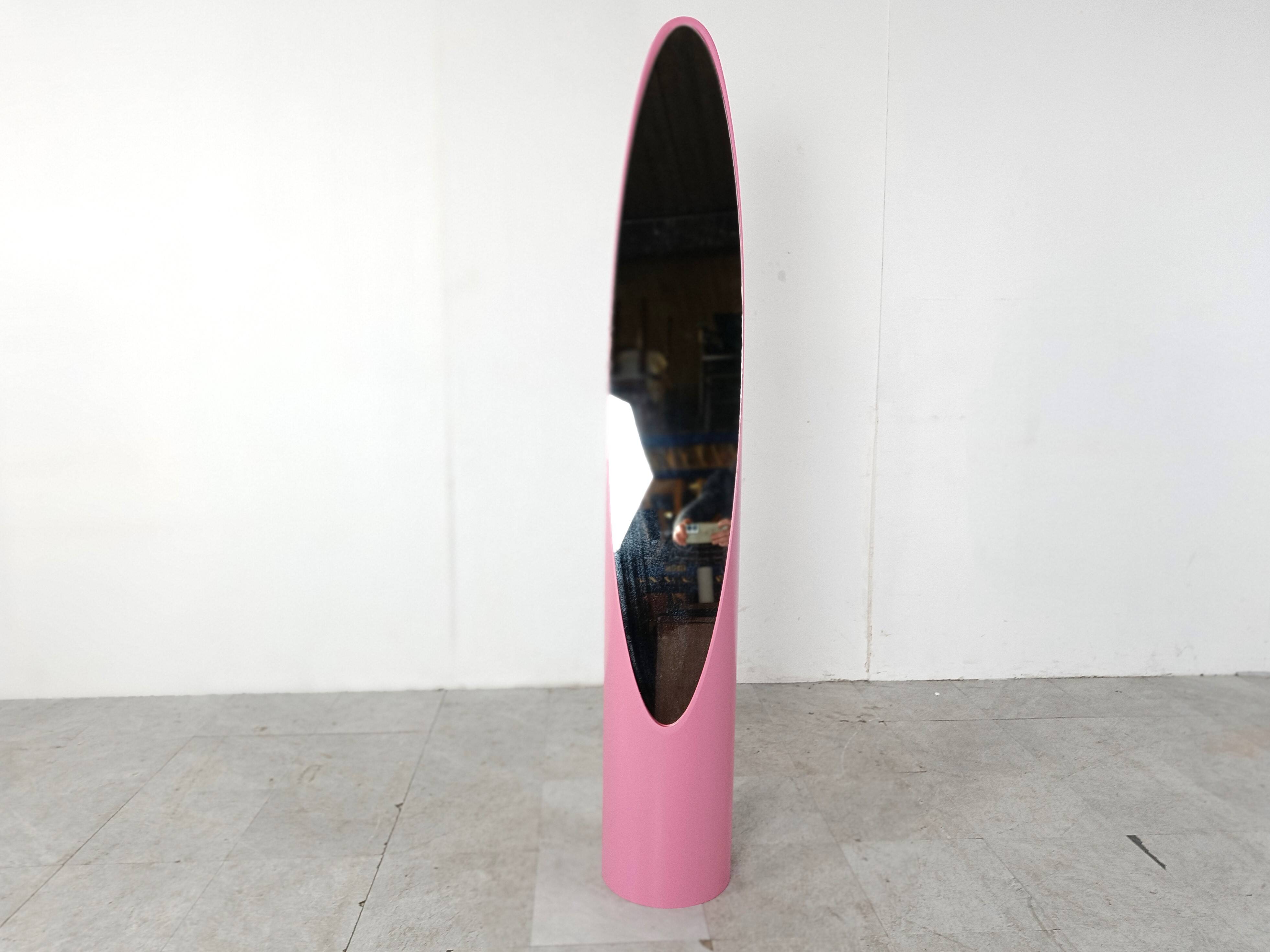 Unghia mirror by Rodolfo Bonetto, Italy 1970s