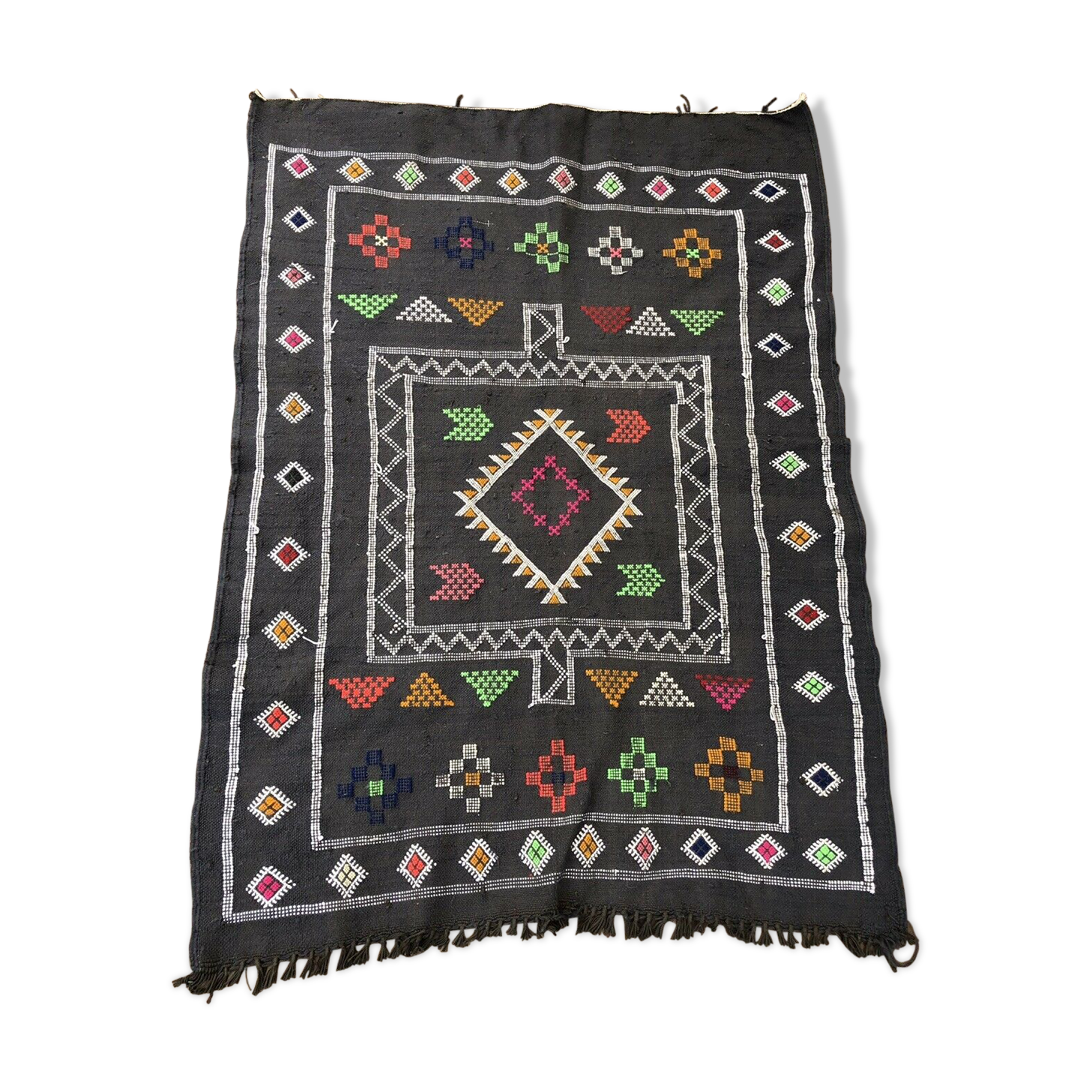 Berber carpet kilim 100x141cm