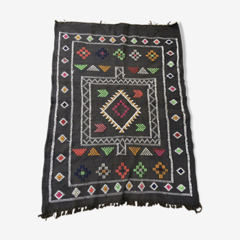 Berber carpet kilim 100x141cm
