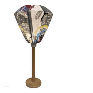 lampe bois massif design