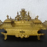 Encrier en bronze Napoleon III