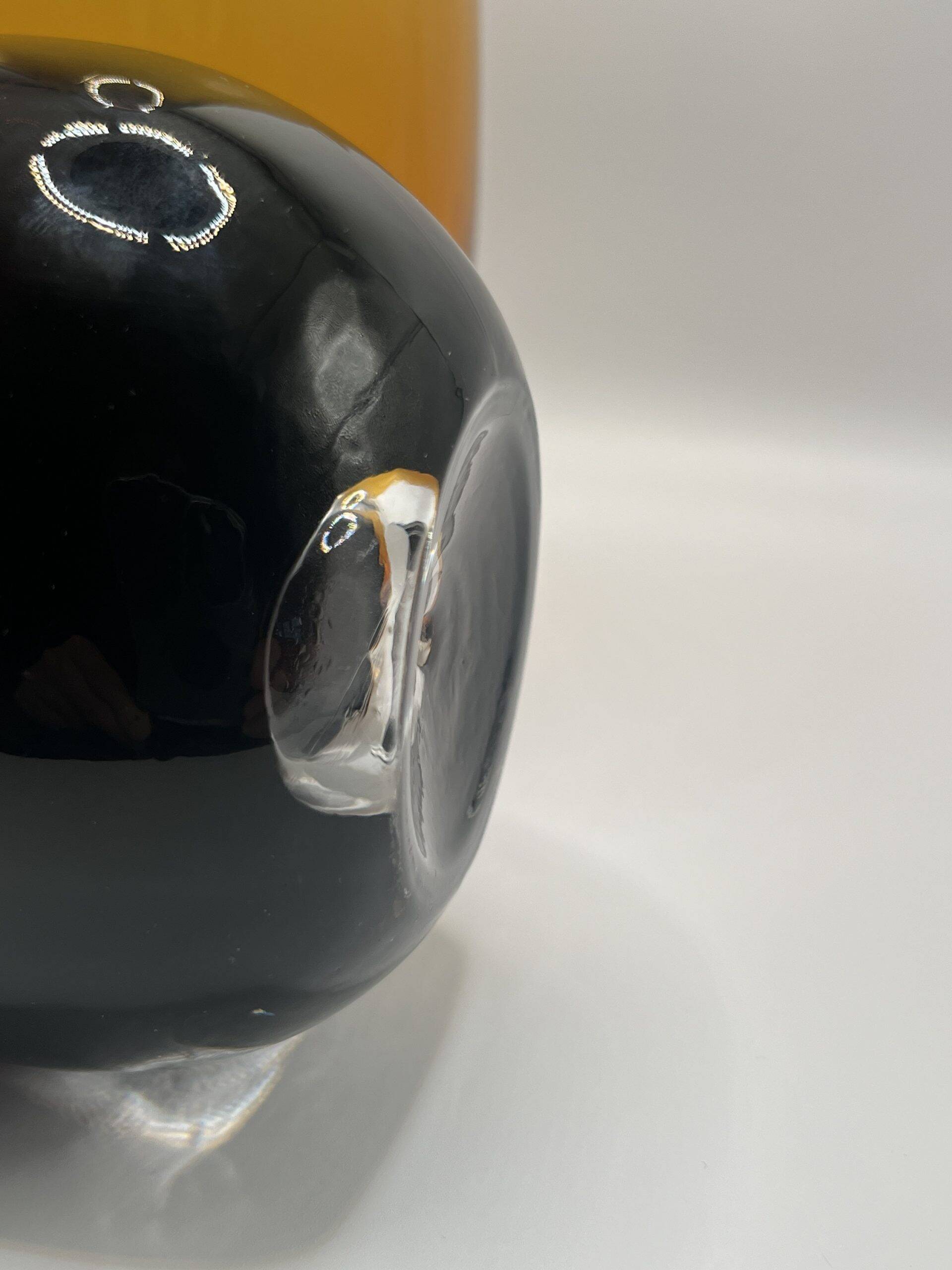 Sommerso technical purple Scandinavian vase circa 1960