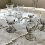Série de neuf vertes à pied XIX siècle