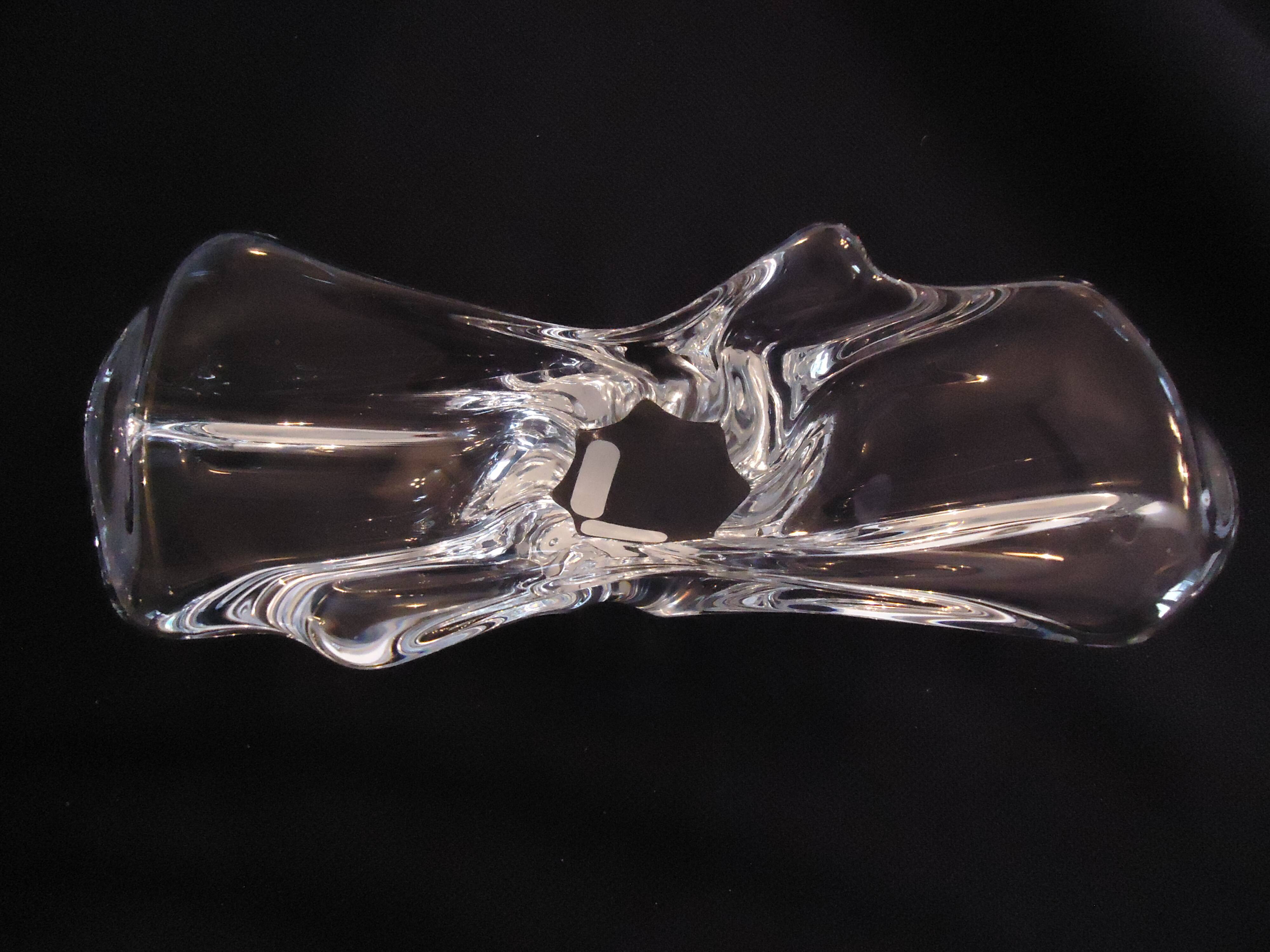 Baccarat crystal ashtray catchall Model Avila