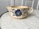 Saucière fleurs bleues Saint-Amand années 30-40