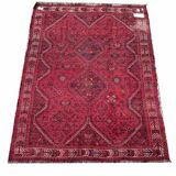 Hand-knotted SHIRAZ rug 163 cm x 130 cm