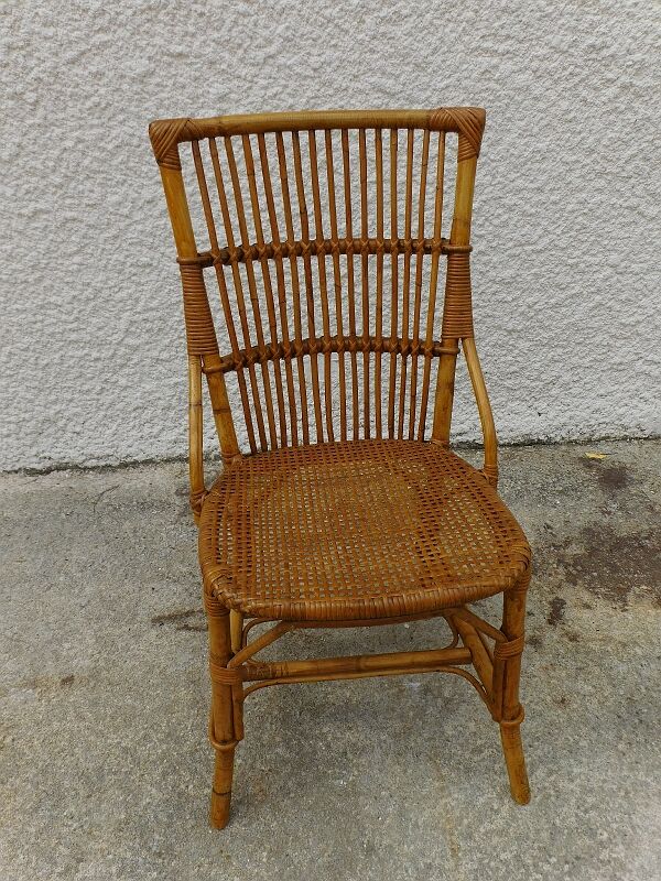 Rattan chair 1960