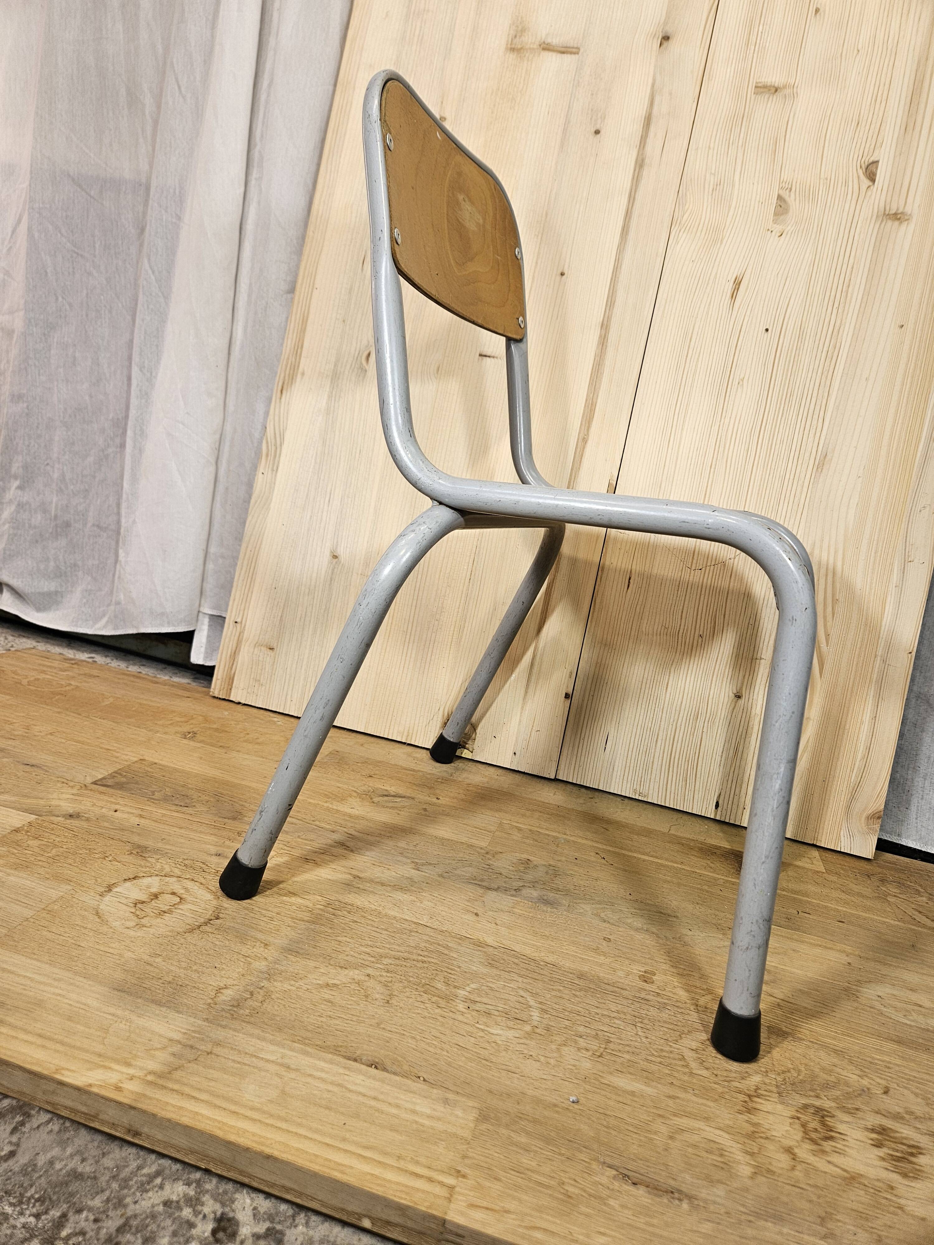 Chaise écolier/ chaise enfant 1970