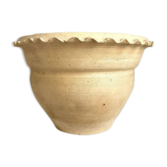 Pot, beige ceramic pot cover ⌀ 28 cm