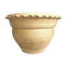 Pot cache-pot en céramique beige ⌀ 28 cm