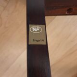 Table & 6 Baumann chairs model "gondole"