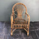 Fauteuil en bambou vintage italien