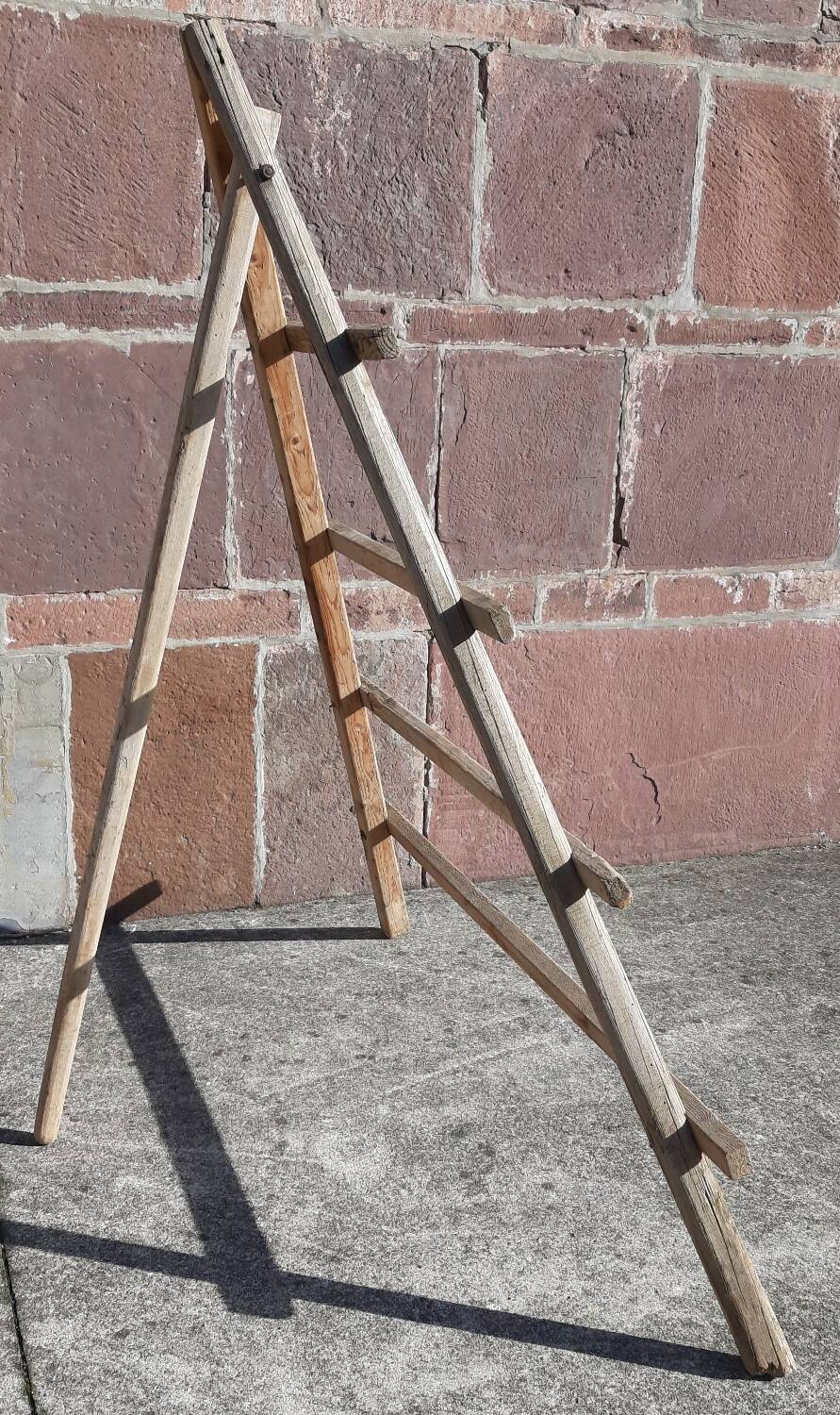 Folding ladder for olive trees. (Spain, 1940s/50s)