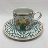 Large cup and saucer Villeroy & Boch