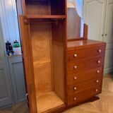 Vintage asymmetrical cabinet
