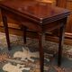 Mahogany game table console from the Napoleon III period