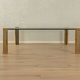 Coffee table, Peter Ghyczy, 132x132 cm