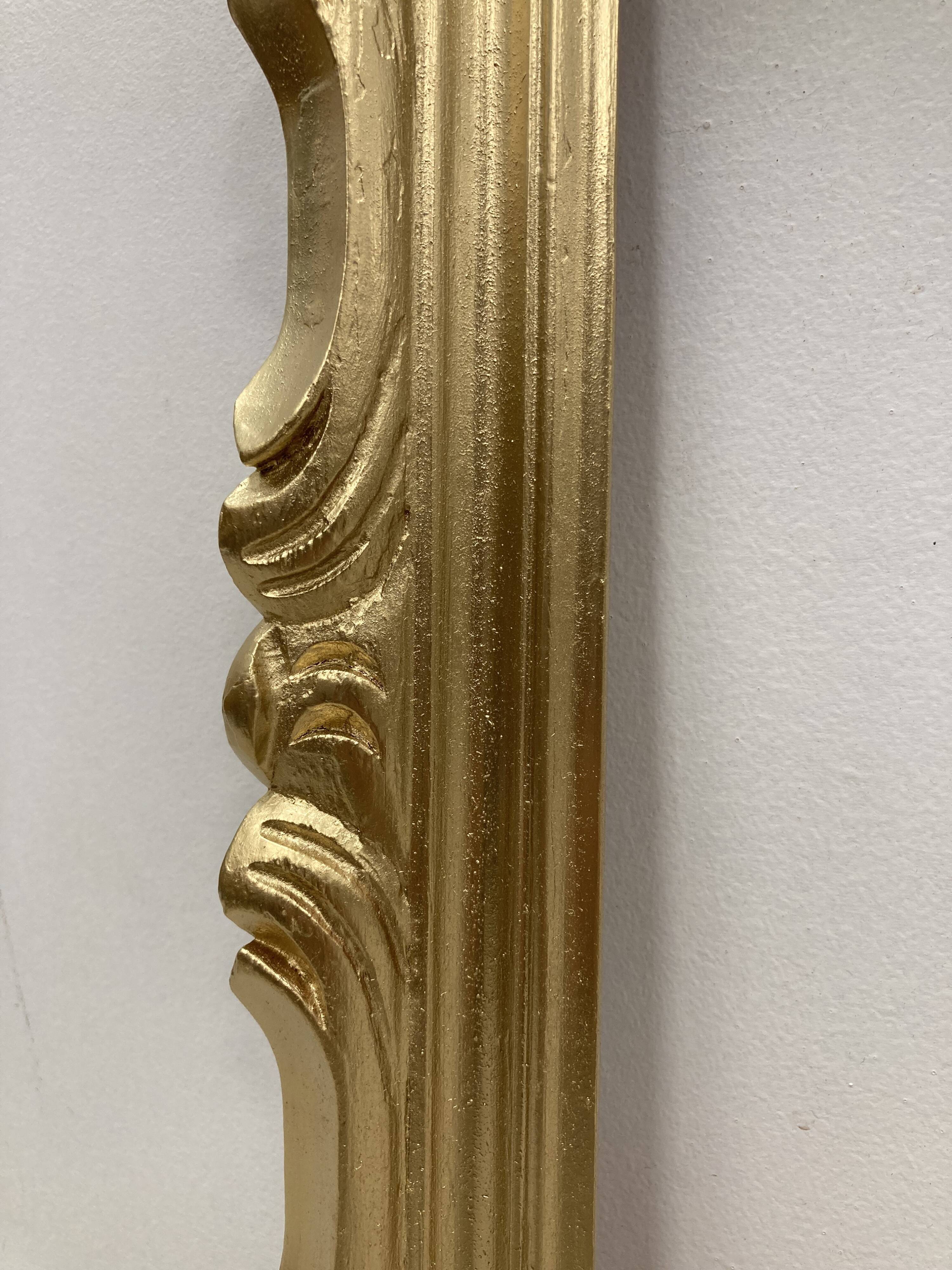 Louis XV style golden frame