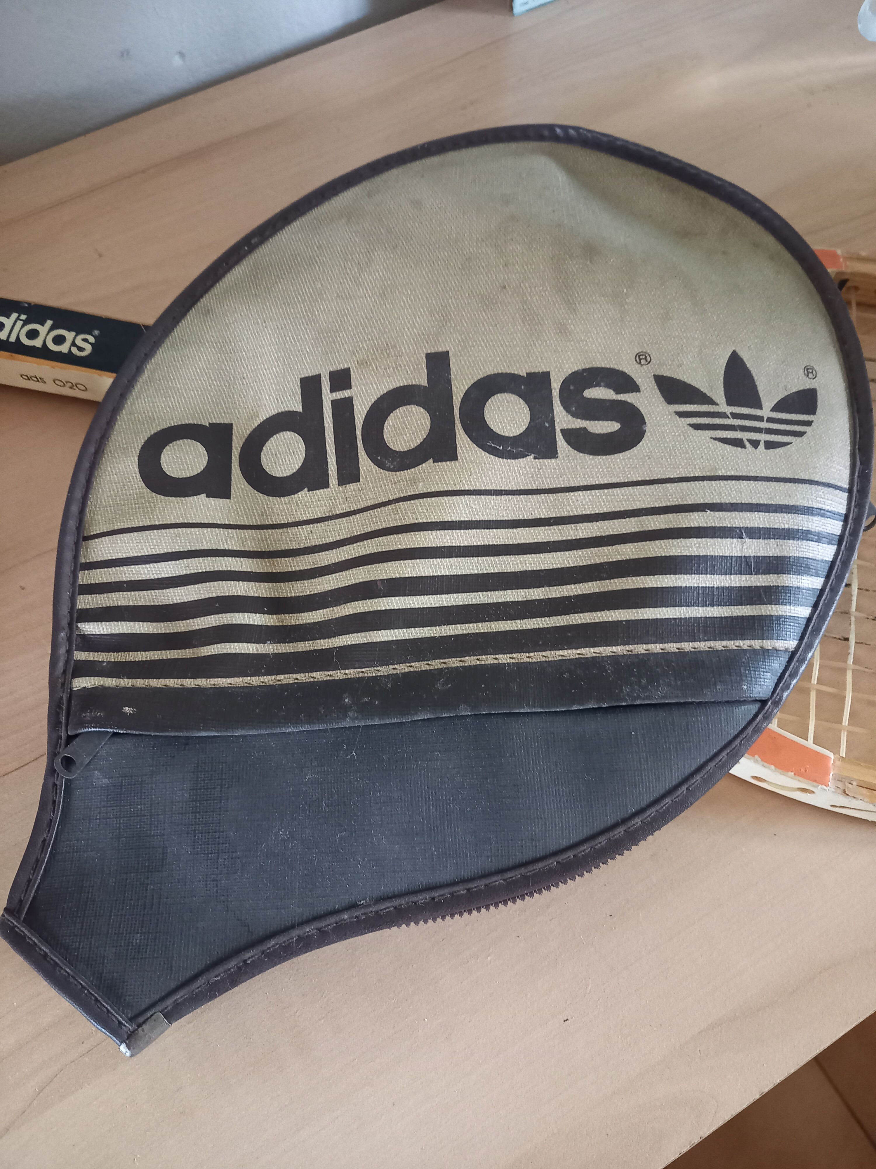 Old tennis racket Adidas Lady vintage 1980