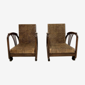 Pair of colonial chairs