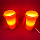 Pair of designer lamps Helena Svensson Ikea vintage
